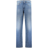 Tommy Hilfiger Blue Cotton Men Jeans